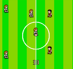 Soccer League - Winner's Cup (Japan) In game screenshot